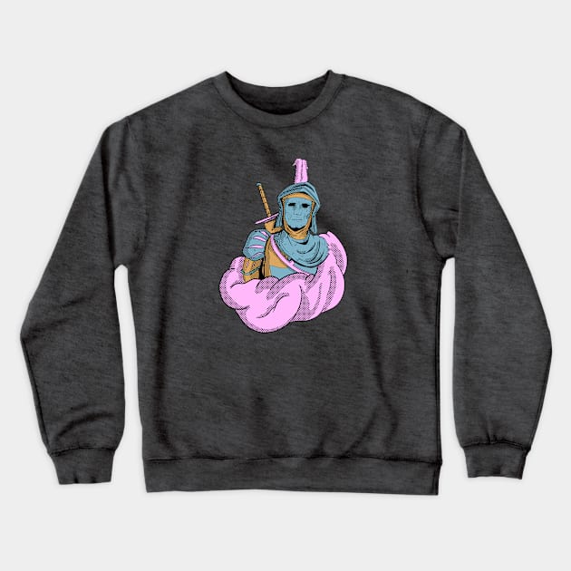 Knight of Swords Crewneck Sweatshirt by Bearskin